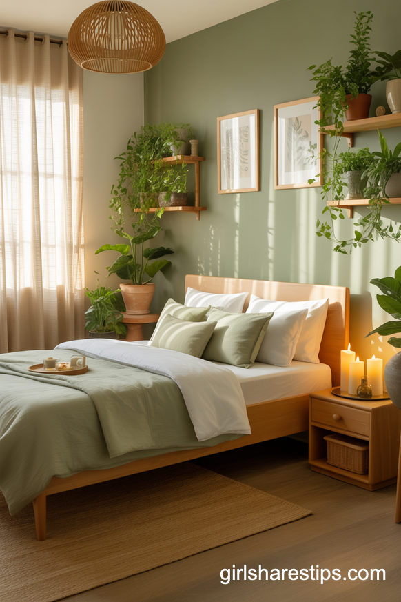 Nature-Inspired Green Oasis For Single Mom Relaxation