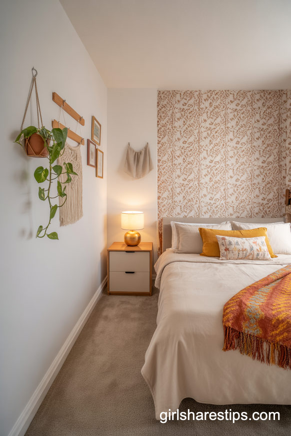 Tiny Rental Bedroom With Landlord-Friendly Personality