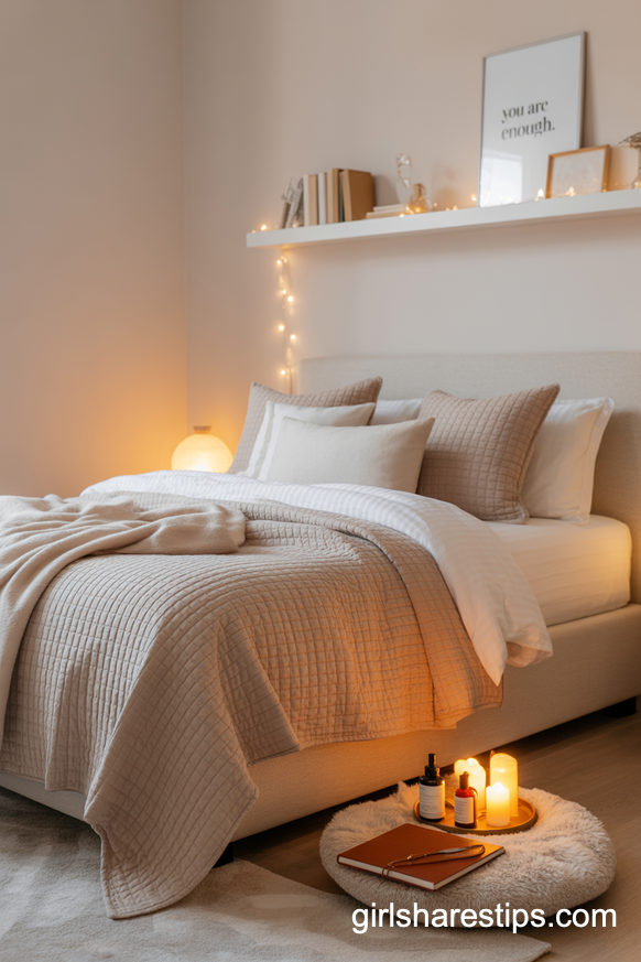 Dedicated Self-Care Corner In Your Single Mom Bedroom