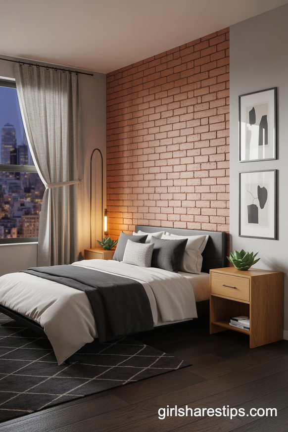 Urban Loft-Style Single Mom Bedroom In The City