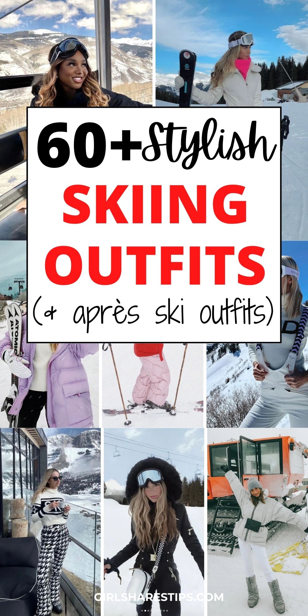 stylish skiing outfit ideas women