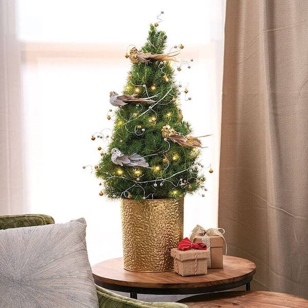 Bird Decor Mini Christmas Tree
