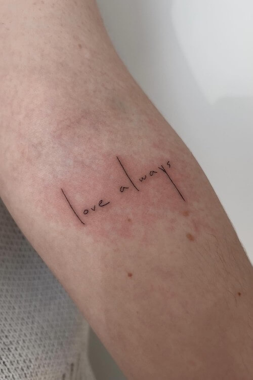 small tattoos female
