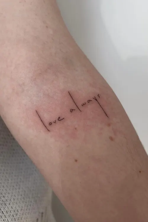 small tattoos female