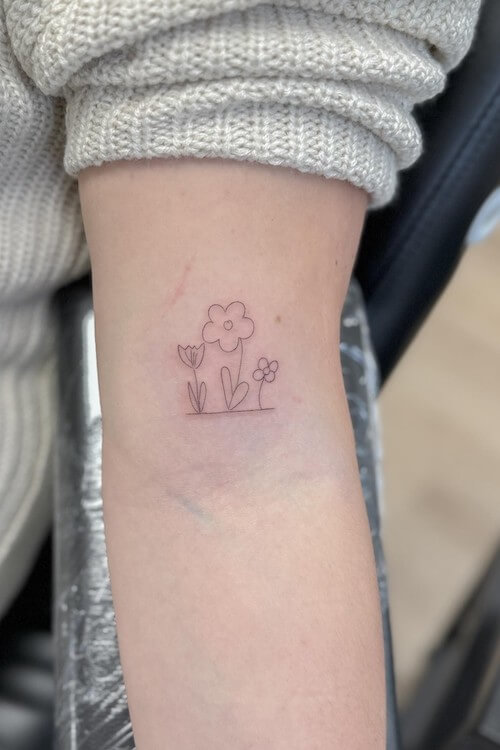 small tattoos female