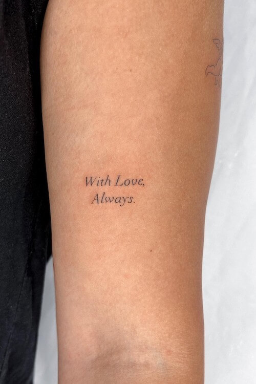 small tattoos female