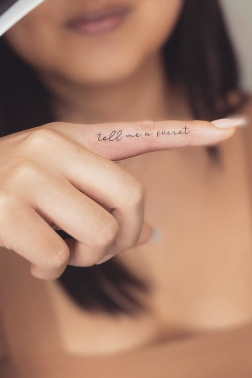 small tattoos female