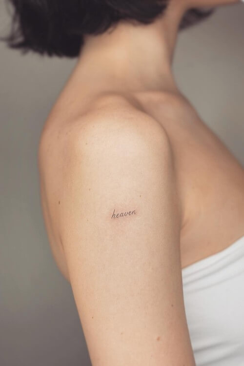small tattoos female