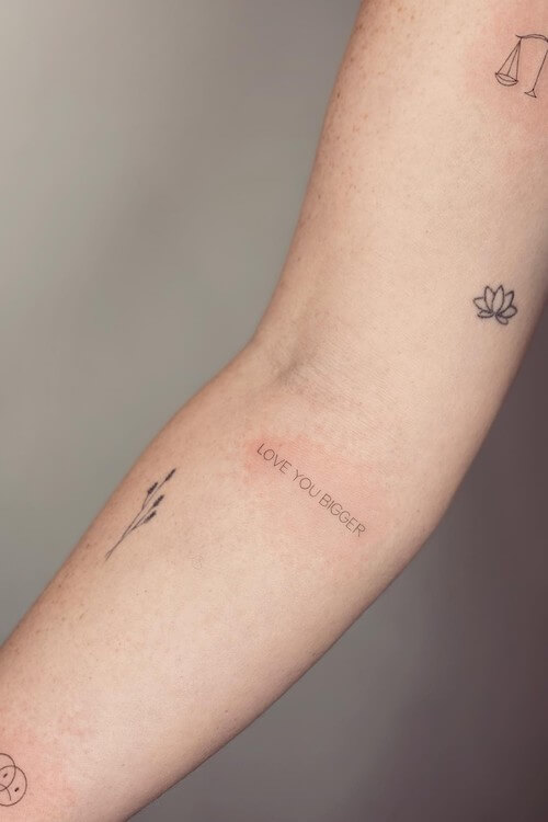 small tattoos female