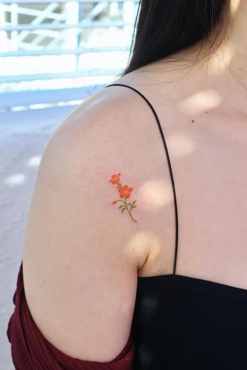 50+ Unique Feminine Small Tattoos For Female With Meaning - Girl Shares ...