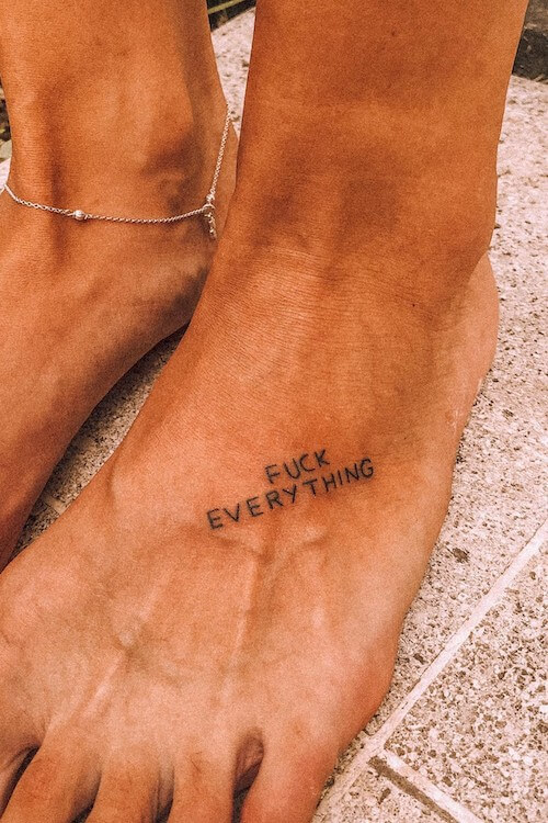 small tattoos female