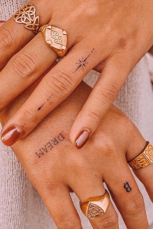 small tattoos female