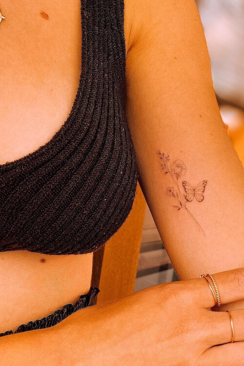 small tattoos female