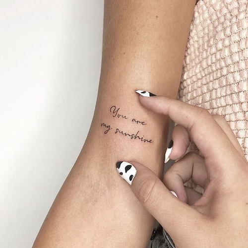 beautiful small tattoos for women