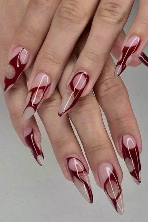 spooky Halloween nails