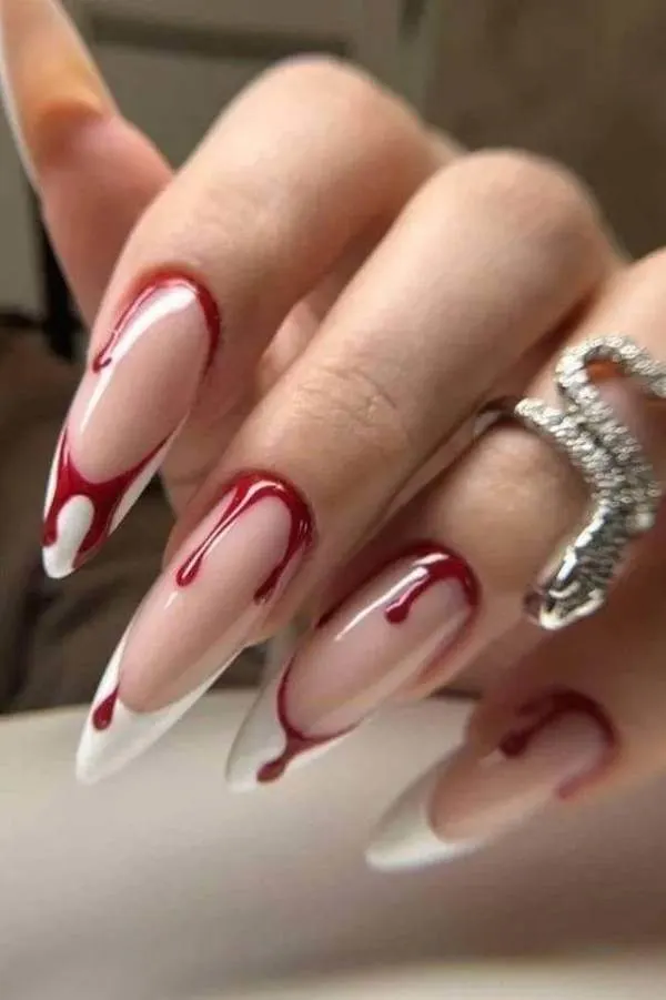 spooky Halloween nails