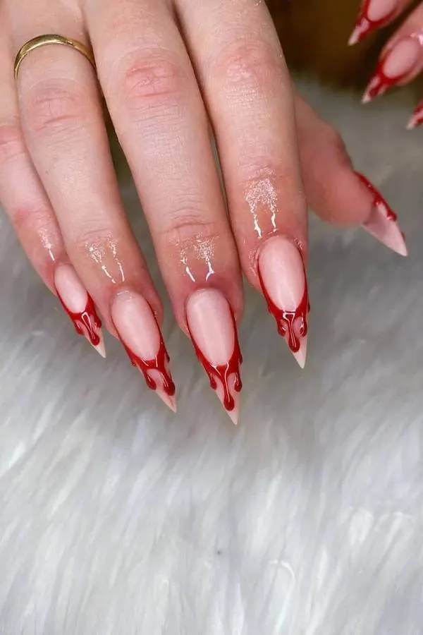 spooky Halloween nails