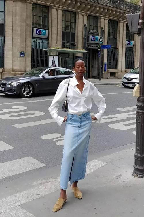 spring dinner date outfit