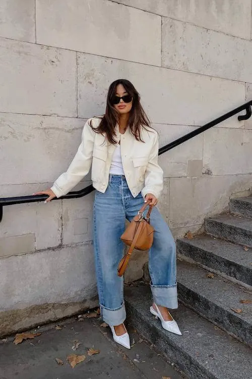 spring dinner date outfit