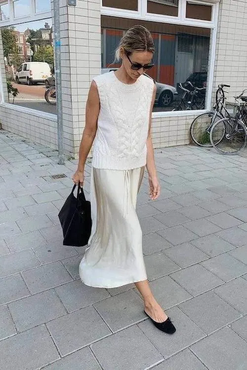 spring dinner date outfit