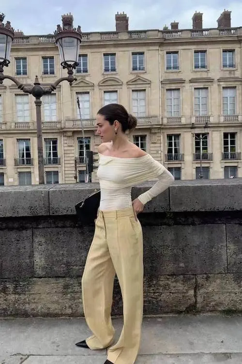 spring dinner date outfit