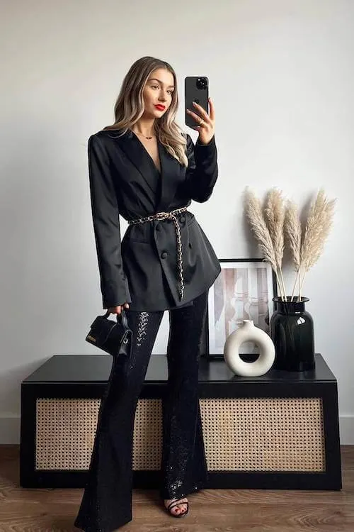 spring dinner date outfit