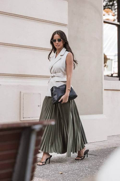 spring dinner date outfit