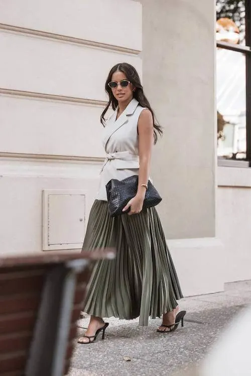 spring dinner date outfit