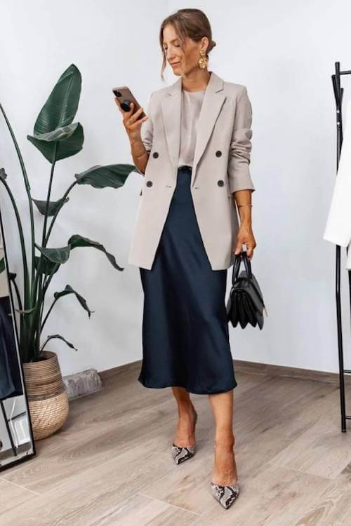 spring dinner date outfit