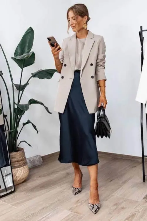 spring dinner date outfit