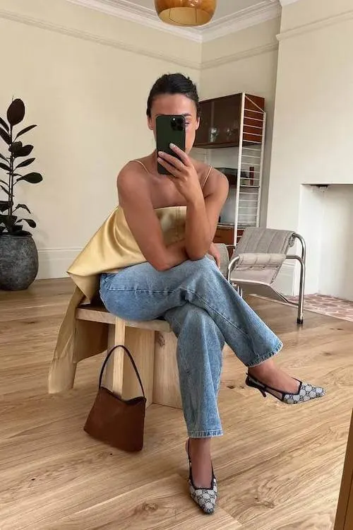 spring dinner date outfit