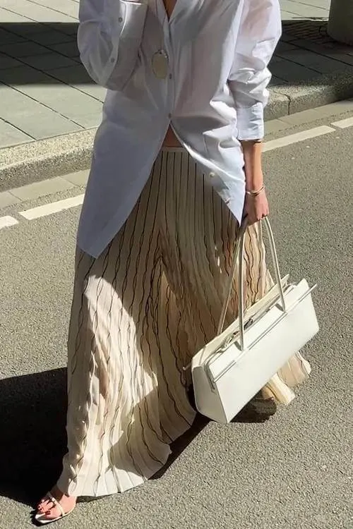 spring dinner date outfit