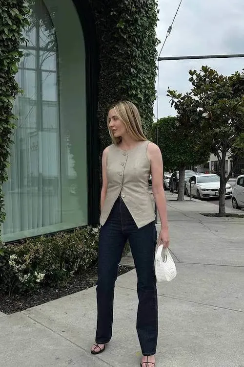 spring dinner date outfit