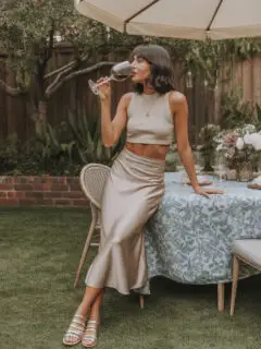 spring dinner outfits