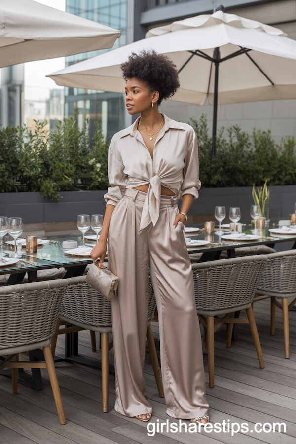 spring dinner outfits