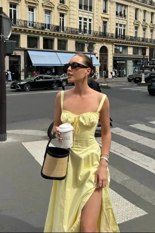 spring summer brunch outfit