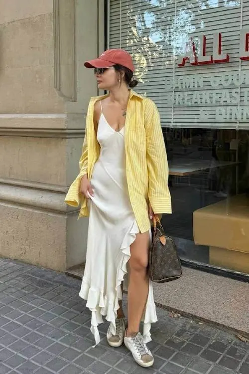 spring summer brunch outfit