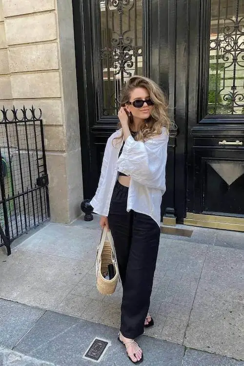 spring summer brunch outfit