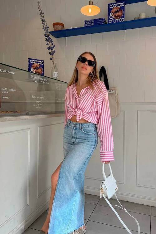 spring summer brunch outfit