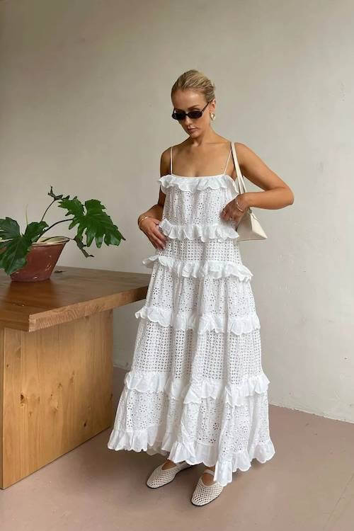 spring summer brunch outfit