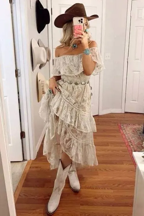 stunning country concert outfit