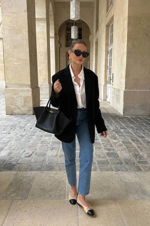 stylish blazer outfit