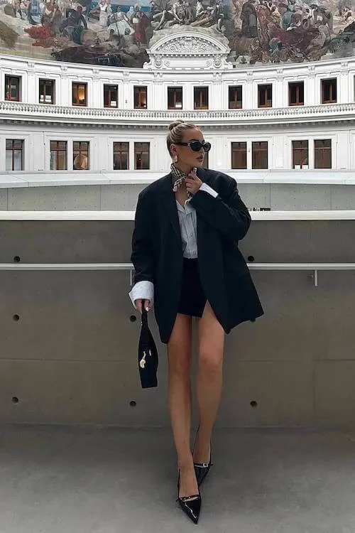 stylish blazer outfit