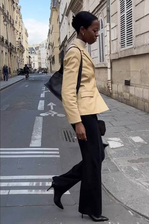 stylish blazer outfit