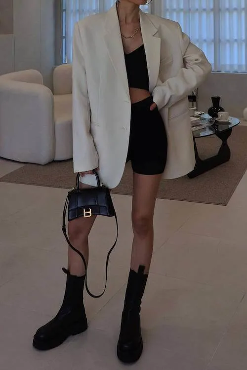 stylish blazer outfit