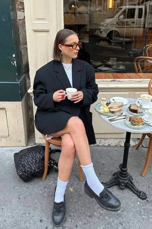 stylish blazer outfit