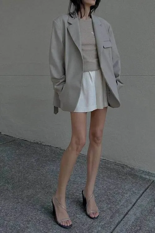 stylish blazer outfit