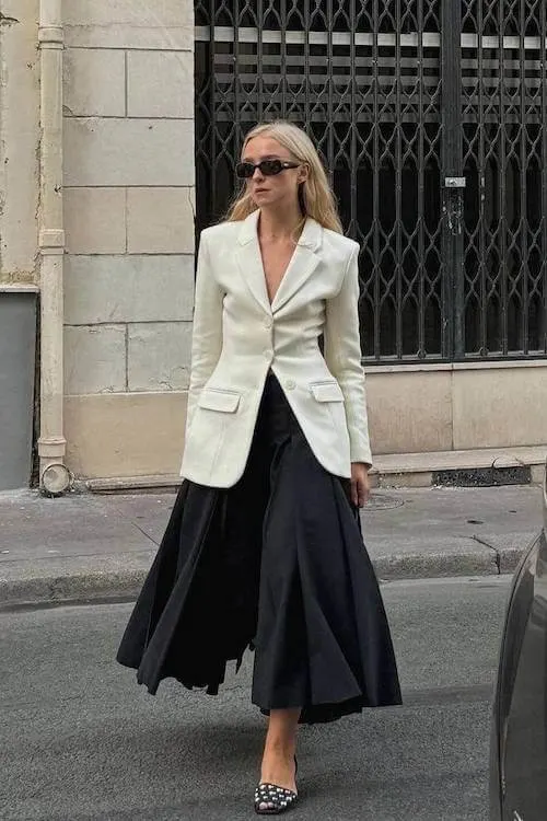 stylish blazer outfit