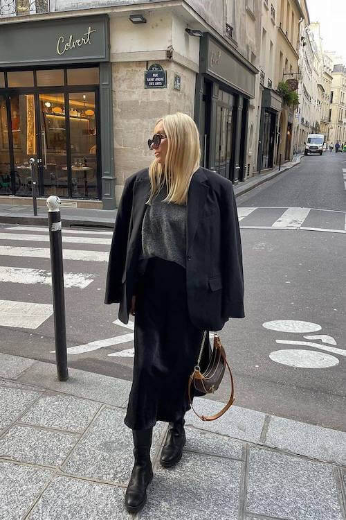 stylish blazer outfit