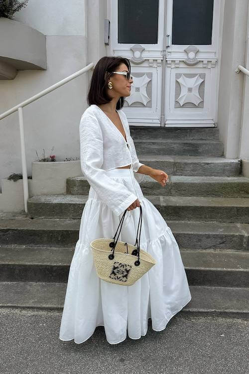 stylish date night outfit